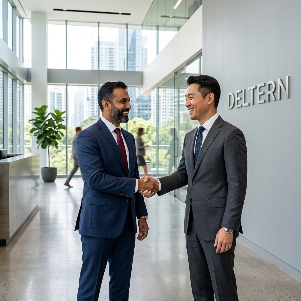 Deltern Partners Shaking Hands